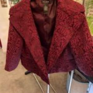 Maroon Liz Claibourne blazer